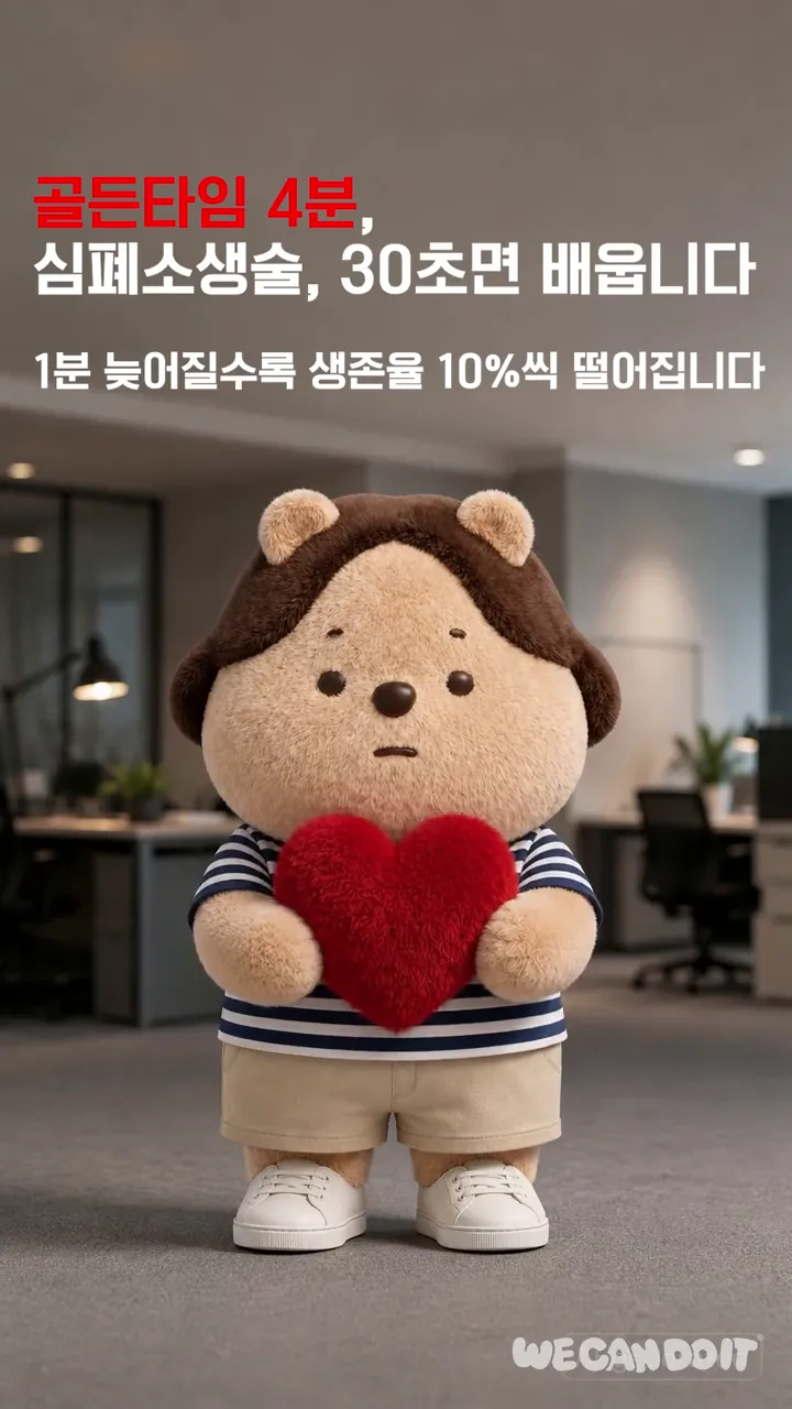 30초면 배우는 심폐소생술 — 심폐소생술 안전 교육 영상